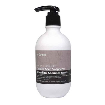 Shampoo rinfrescante alla vaniglia e semi di camelia (da consumarsi preferibilmente entro il:17/10/2024)