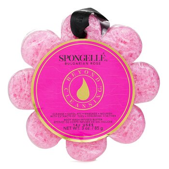 Wild Flower Soap Sponge - Bulgarian Rose (Pink)