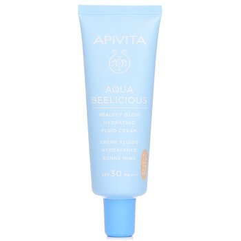 Apivita Aqua Beelicious Healthy Glow Hydrating Fluid Cream Tinted SPF 30