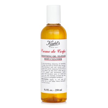 Kiehls Creme De Corps Smoothing Oil-to-Foam Body Cleanser