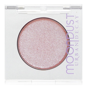 24/7 Moondust Glitter Eyeshadow Singles - Crushin' Hard - Peachy Pink Base With Silver Micro Pearls