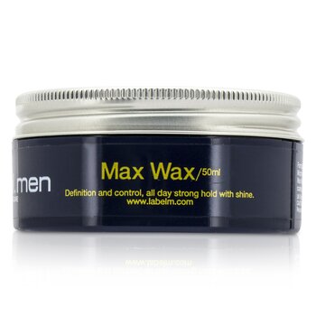 Max Wax da uomo (definizione e controllo, tenuta forte per tutto il giorno con brillantezza)